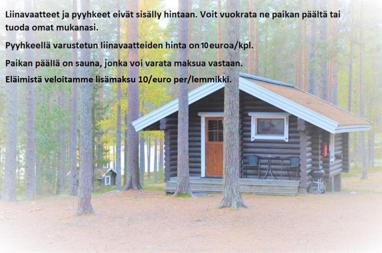 Laahtanen Camping Hotell Ristijärvi Exteriör bild