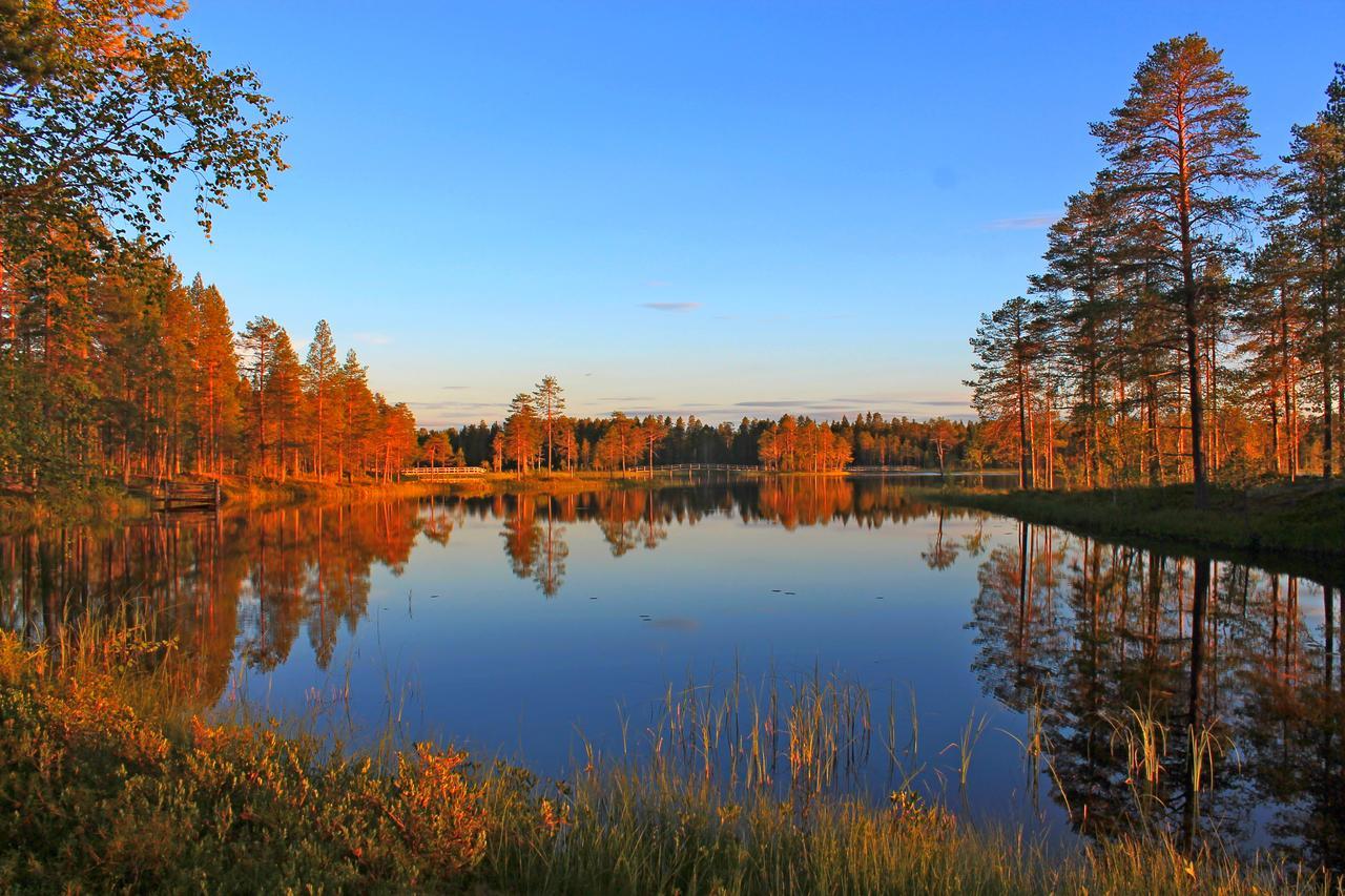 Laahtanen Camping Hotell Ristijärvi Exteriör bild